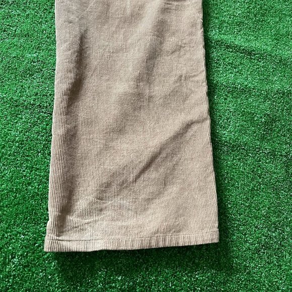 St. John's Bay Men's Straight Leg Easy Fit Brown Y2K Corduroy  Pants Size 36 - Picture 9 of 11